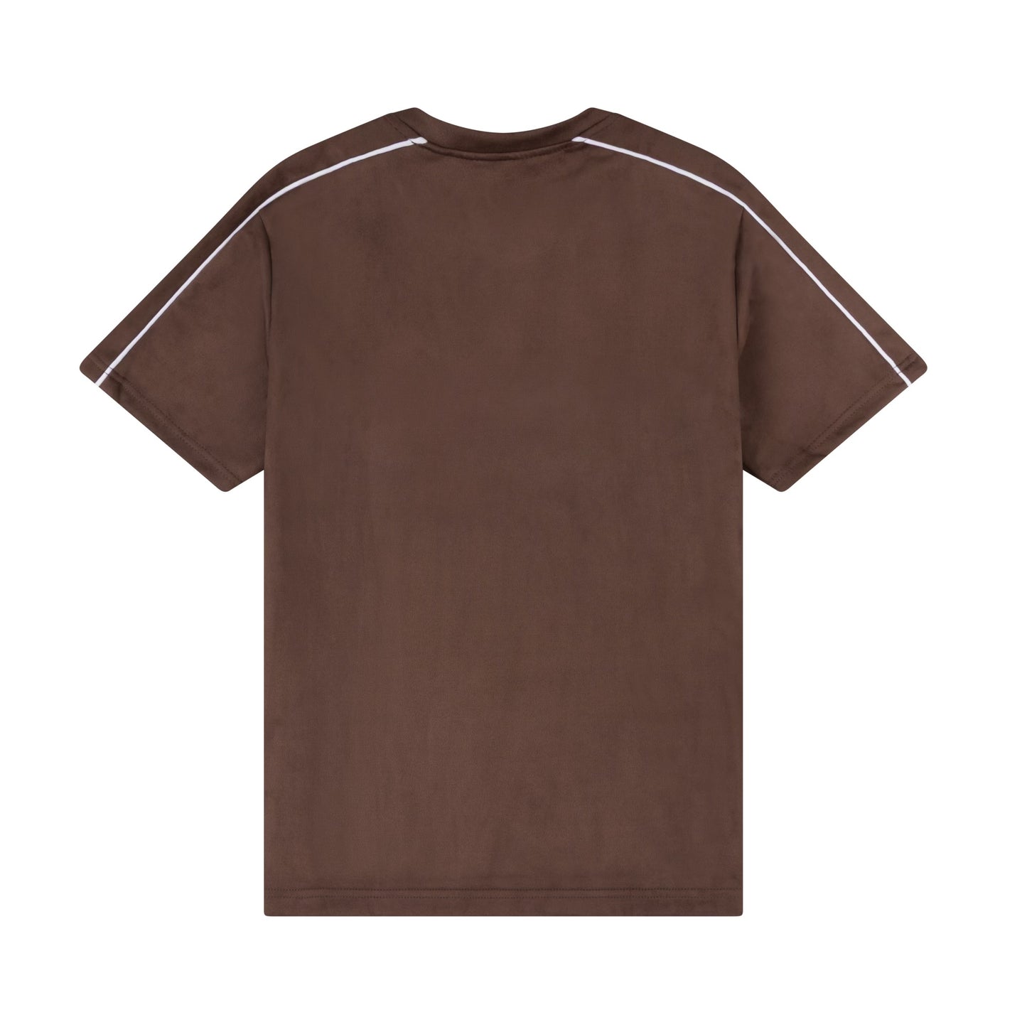 MEN'S VELOUR T-SHIRT | BROWN