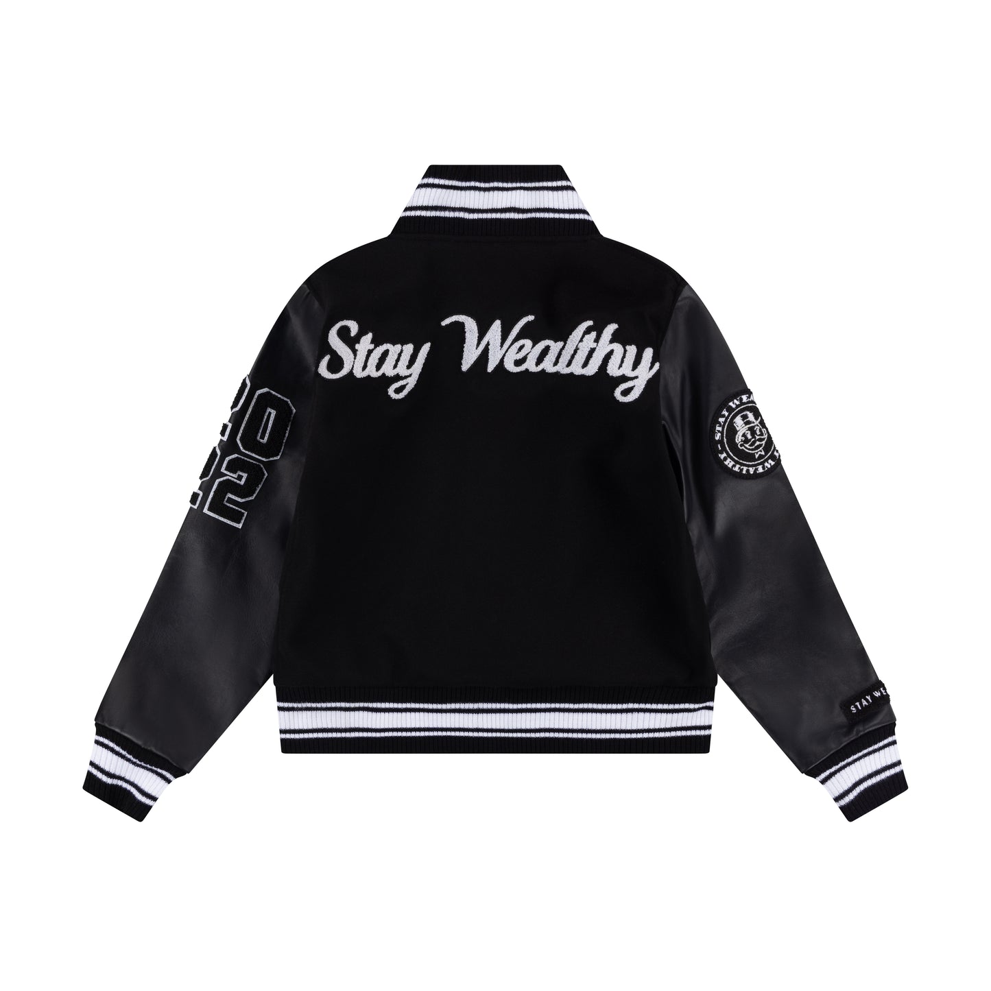MEN'S VARSITY JACKET | BLACK