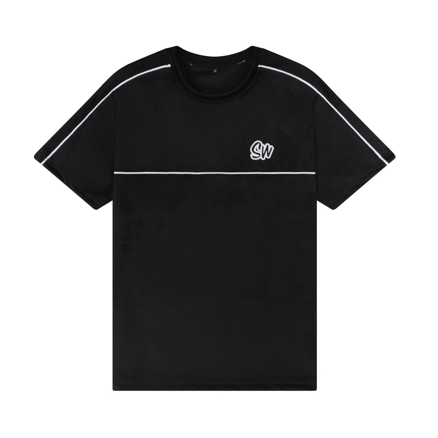 MEN'S VELOUR T-SHIRT | BLACK
