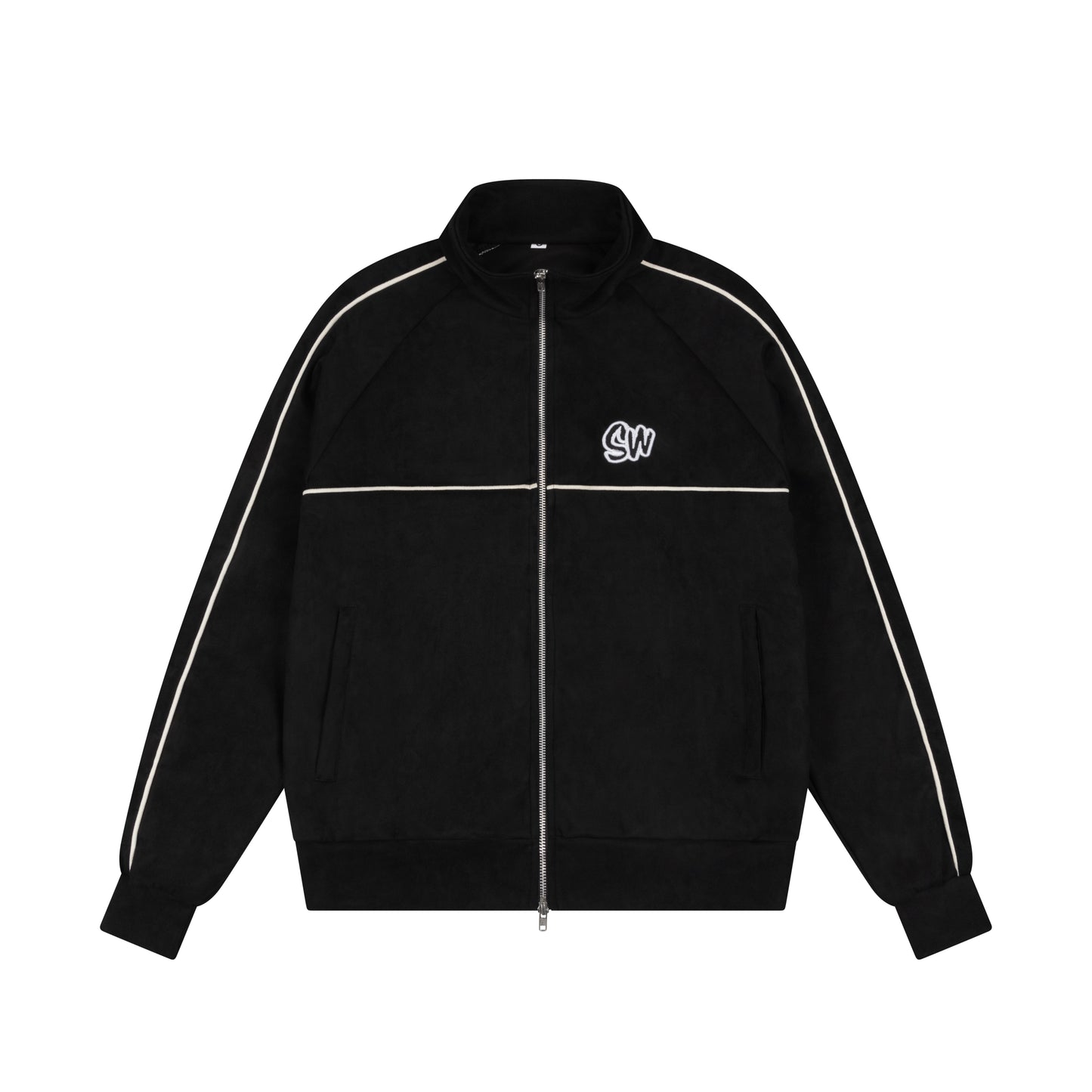 MEN'S VELOUR SWEATSHIRT | BLACK
