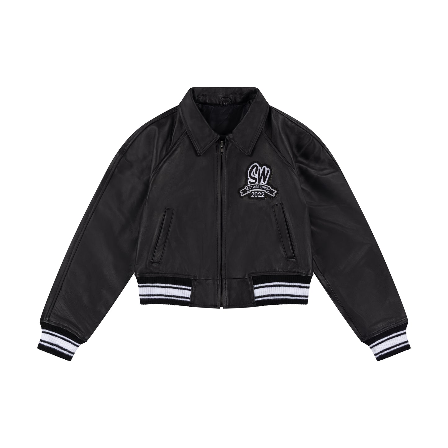 WOMEN'S LEATHER JACKET | BLACK