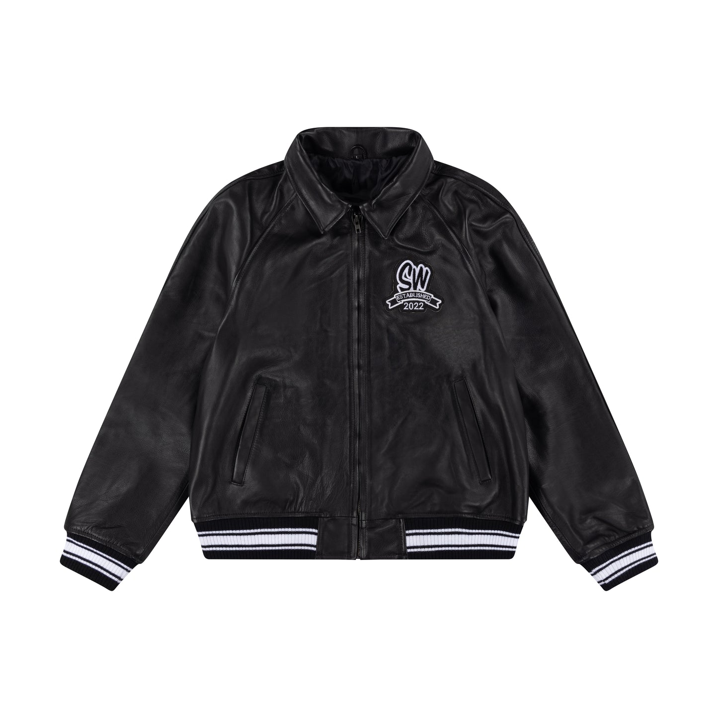 MEN'S LEATHER JACKET | BLACK