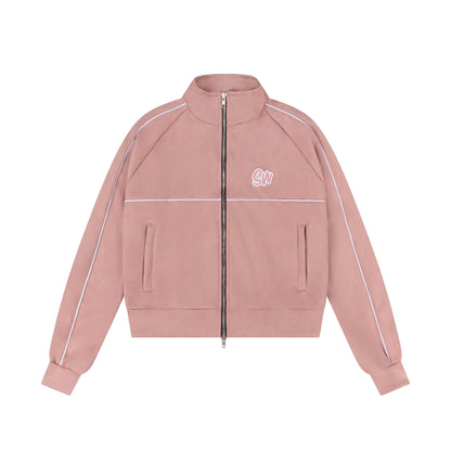 WOMEN'S VELOUR SWEATSHIRT | PINK