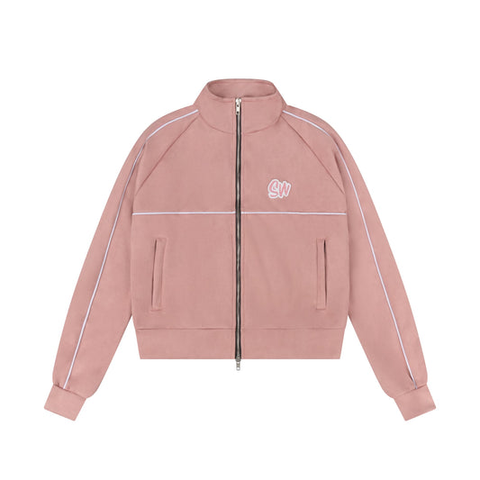 WOMEN'S VELOUR SWEATSHIRT | PINK
