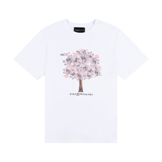 MONEY TREE TEE | WHITE