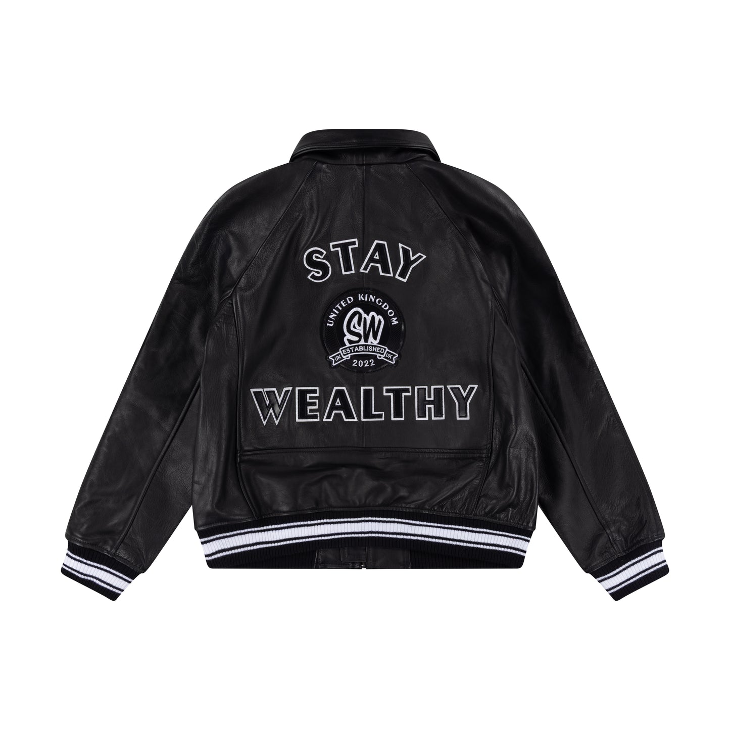 MEN'S LEATHER JACKET | BLACK