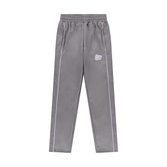 WOMEN’S VELOUR JOGGERS | SILVER