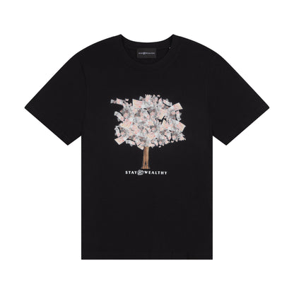 MONEY TREE TEE | BLACK