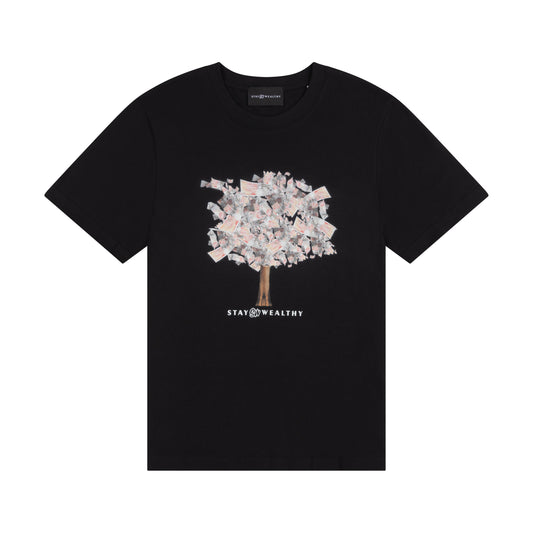 MONEY TREE TEE | BLACK