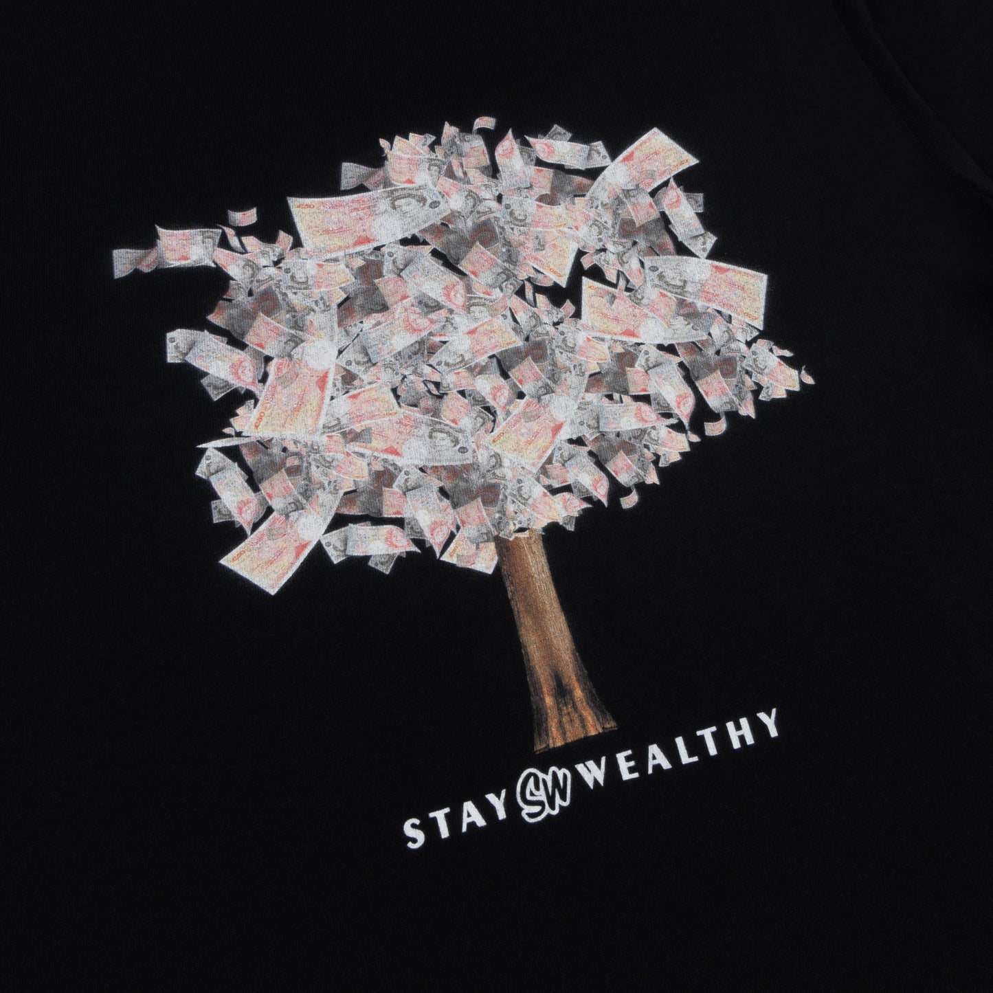 MONEY TREE TEE | BLACK