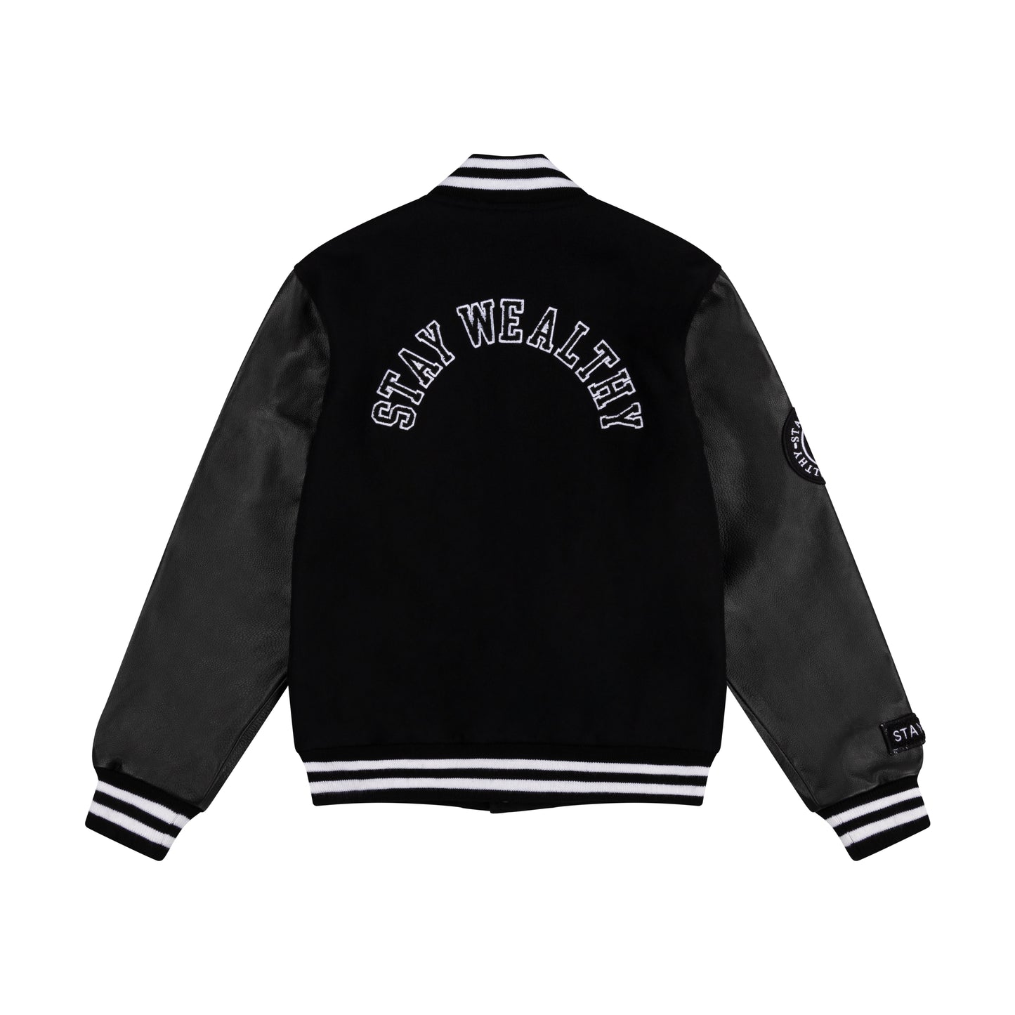 MEN'S VARSITY JACKET | BLACK