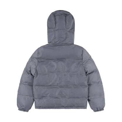 NYLON PUFFER JACKET | GREY