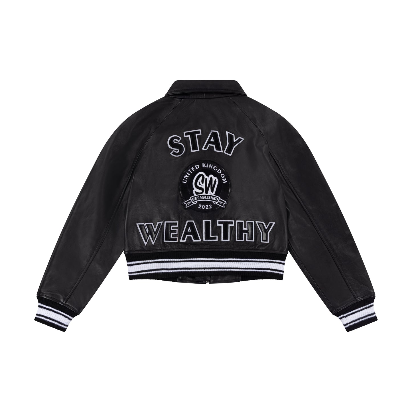 WOMEN'S LEATHER JACKET | BLACK