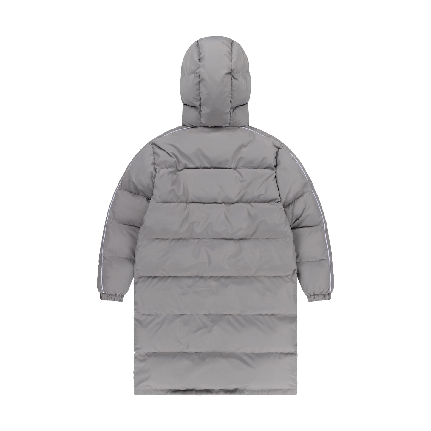 SUPER SOFT LONG PUFFER JACKET | GREY