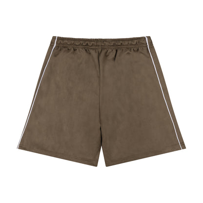 MEN’S VELOUR SHORTS | KHAKI