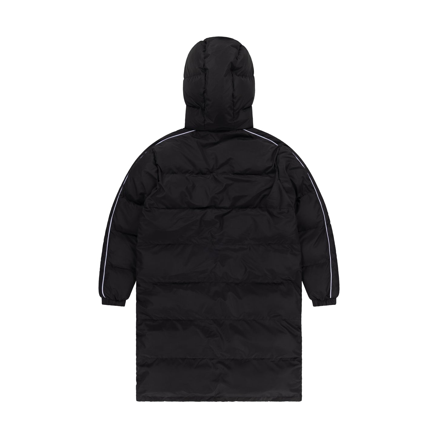SUPER SOFT LONG PUFFER JACKET | BLACK