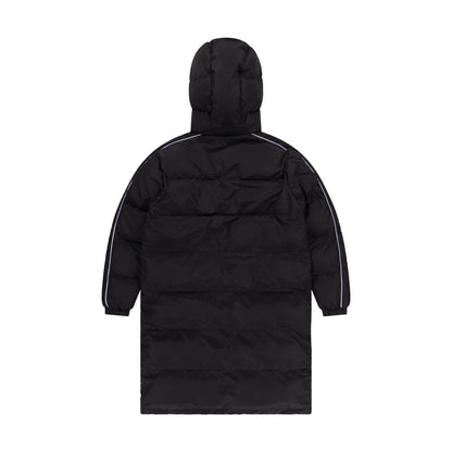SUPER SOFT LONG PUFFER JACKET | BLACK