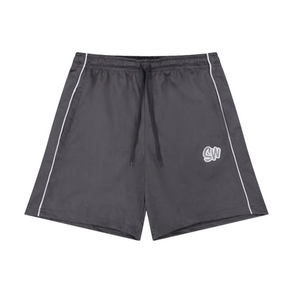 MEN'S VELOUR SHORTS | GREY