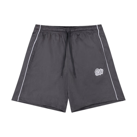 MEN'S VELOUR SHORTS | GREY