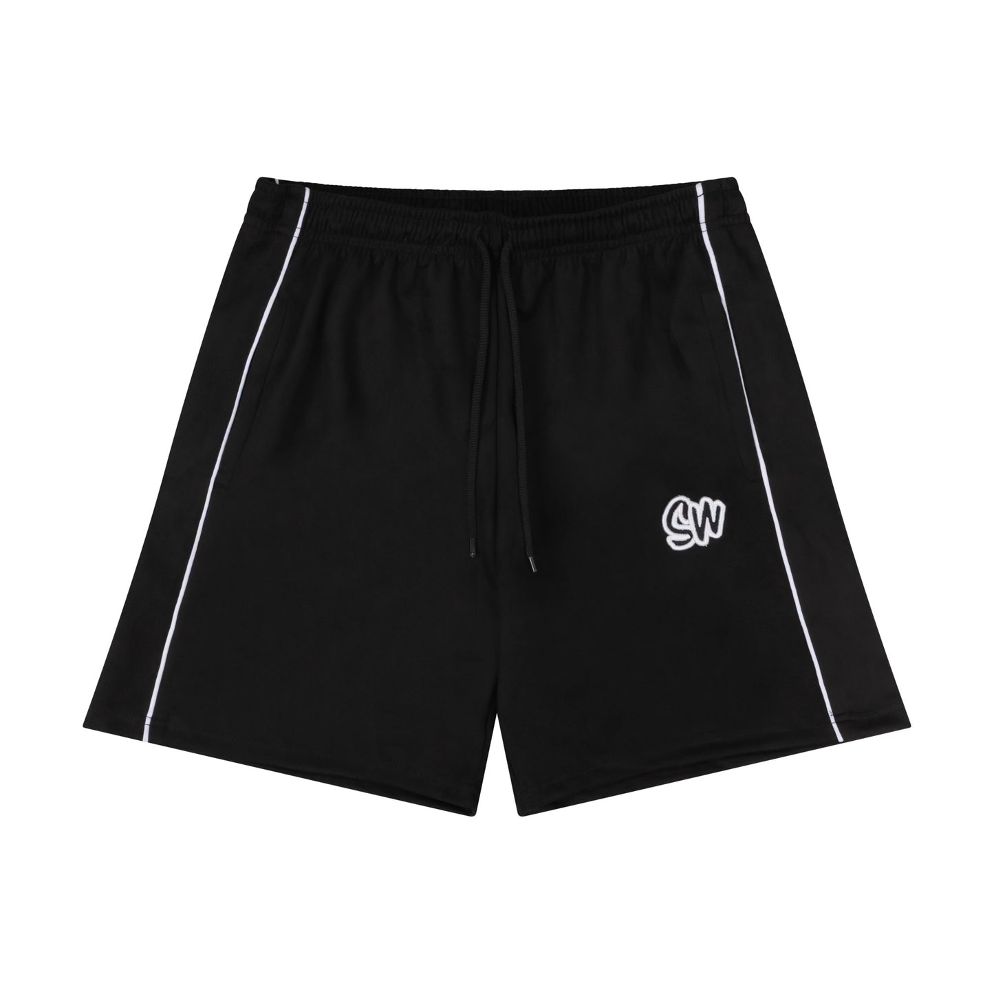 MEN'S VELOUR SHORTS | BLACK
