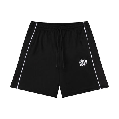 MEN'S VELOUR SHORTS | BLACK