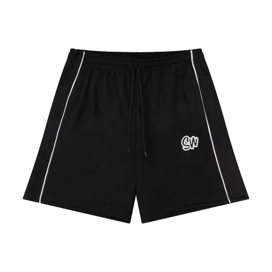 MEN'S VELOUR SHORTS | BLACK