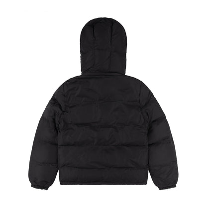 NYLON PUFFER JACKET | BLACK