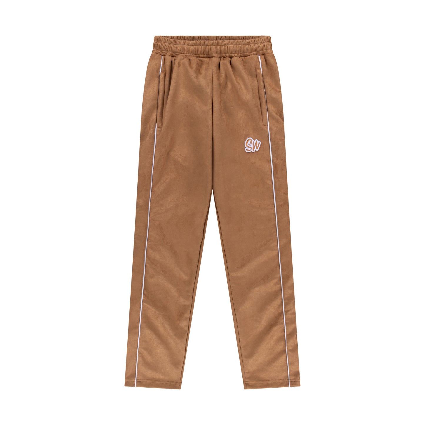 MEN’S VELOUR JOGGERS | COFFEE BROWN