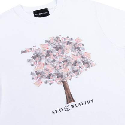 MONEY TREE TEE | WHITE