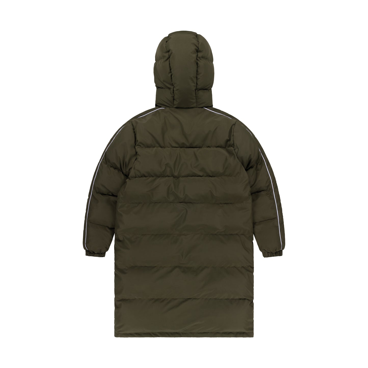 SUPER SOFT LONG PUFFER JACKET | KHAKI