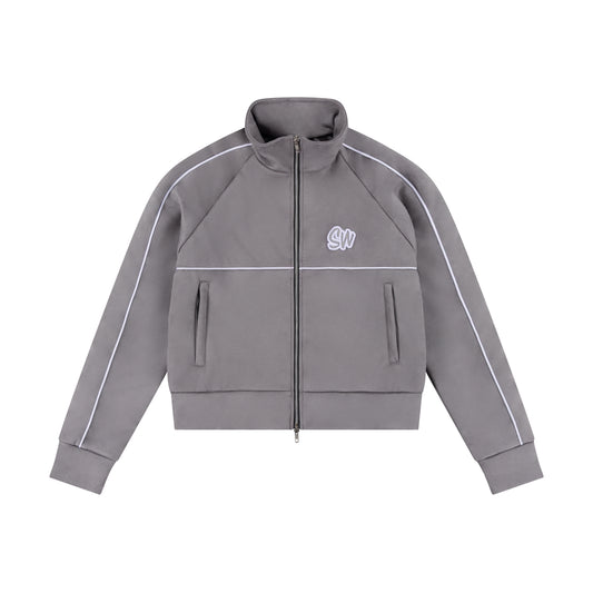WOMEN’S VELOUR SWEATSHIRT | SILVER