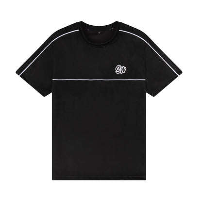 MEN'S VELOUR T-SHIRT | BLACK
