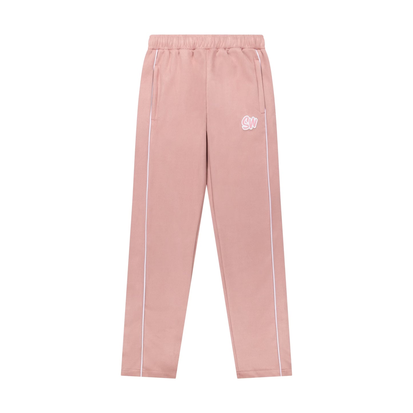 WOMEN'S VELOUR JOGGERS | PINK