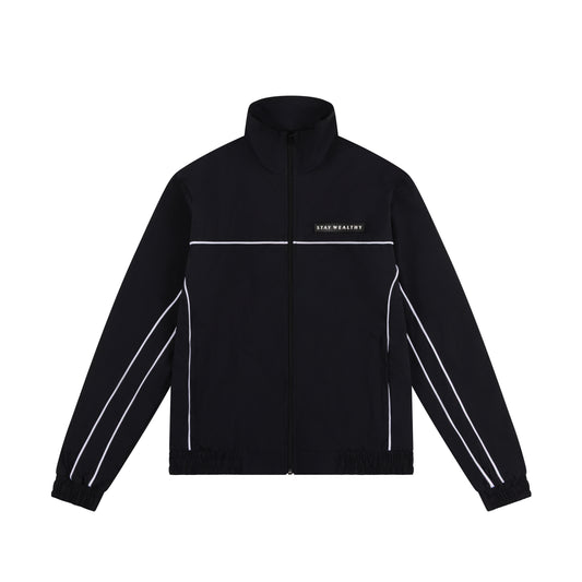 MEN’S ROAD RUNNER CRINKLE JACKET | BLACK