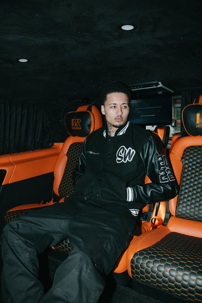 MEN'S VARSITY JACKET | BLACK